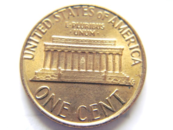 1983-Lincoln-Memorial-Cent-Brass-Plated